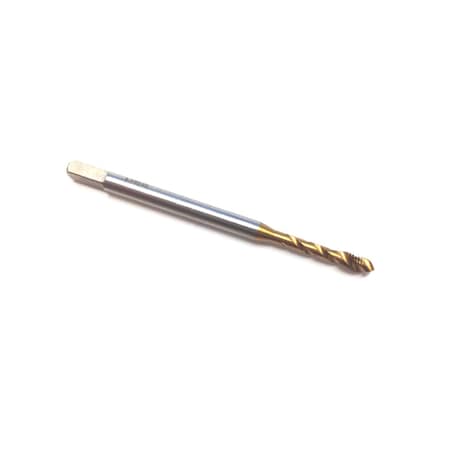 M4-.7 D4 TiN 35 Degree Metric Spiral Flute Bottom Tap MPN:1011-7754