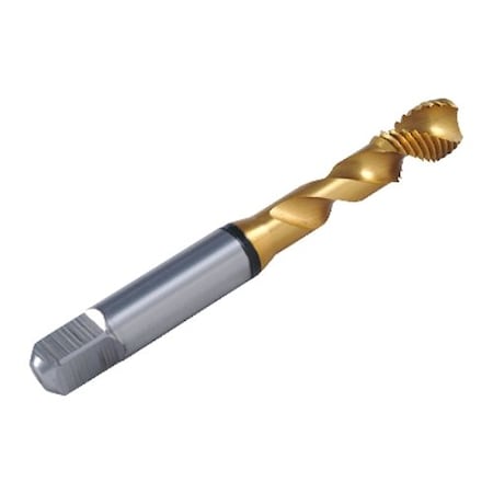 M5-.8 D4 TiN 35 Degree Metric Spiral Flute Bottom Tap MPN:1011-7755