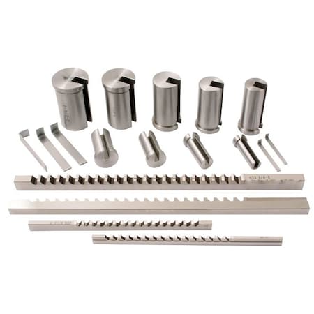 18 Piece Keyway Broach Set MPN:2006-0054