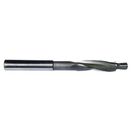 M6 X 6.6mm HSS 3 Flute Straight Shank Solid Pilot Counterbore MPN:2007-0060