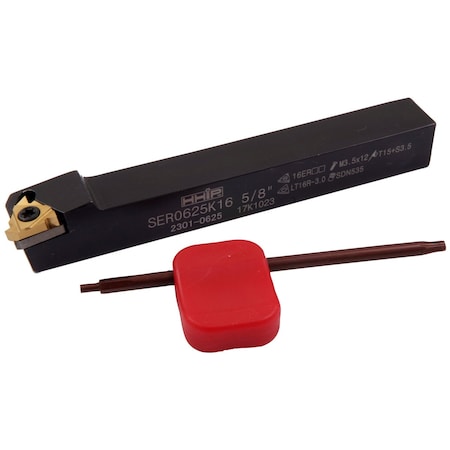 Ser0625K16 External Indexable Threading Tool Holder MPN:2301-0625