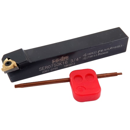 Ser0750K16 External Indexable Threading Tool Holder MPN:2301-0750