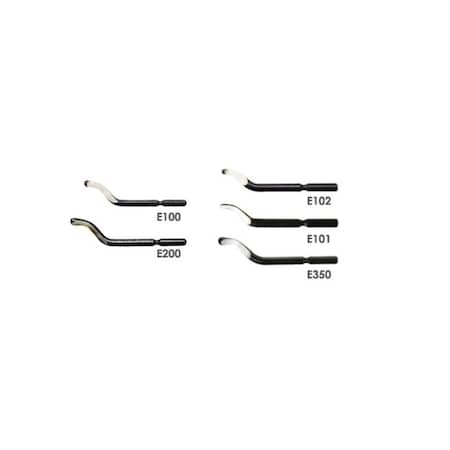 5 Piece E Style Deburring Blade Set MPN:2001-2261