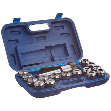 MT4 17 Piece ER-40 Spring Collet Chuck Set MPN:3900-0504