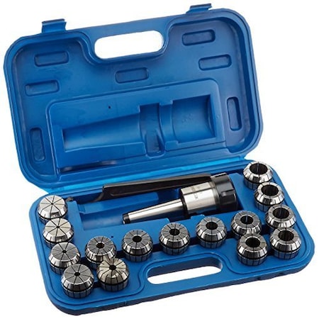 MT3 17 Piece ER-40 Spring Collet Chuck Set MPN:3900-0531