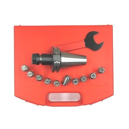 ER-16 CAT40 V-Flange Spring Collet Chuck Set MPN:3900-4014