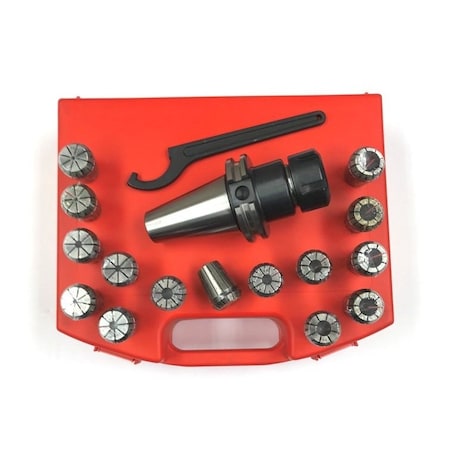 ER-25 CAT40 V-Flange Spring Collet Chuck Set MPN:3900-4023