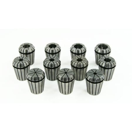 1/8 To 3/4 X 16ths 11 Piece ER-32 Collet Set MPN:3900-5168