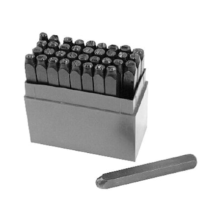 3/8 Width Number & Letter Stamp Set 0-9 And A-Z MPN:8016-0005