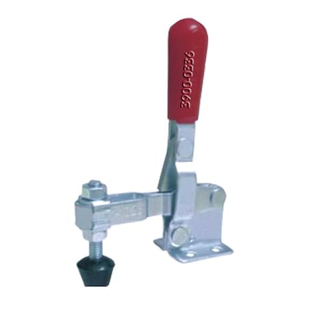 Vertical Flanged Base U-Bar Toggle Clamp 220 lbs Holding Pressure MPN:3900-0336