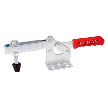 Horizontal Long Solid Bar Flanged Base Toggle Clamp 880 lbs Capacity MPN:3900-0372