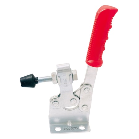 Horizontal Solid U-Bar Flanged Base Toggle Clamp- 880 lbs Capacity MPN:3900-0375