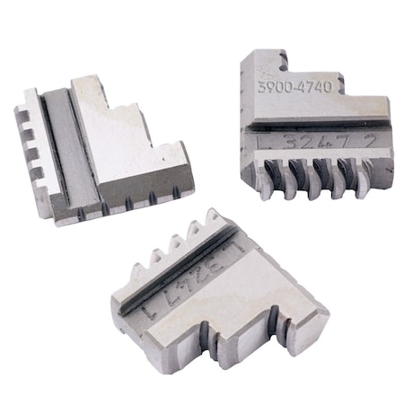 3 Piece Steel Internal Hard Jaw Set For 3