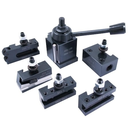 AXA 6 Piece Tool Post Set - Wedge Type 251-111 (3900-5105) MPN:3900-5105