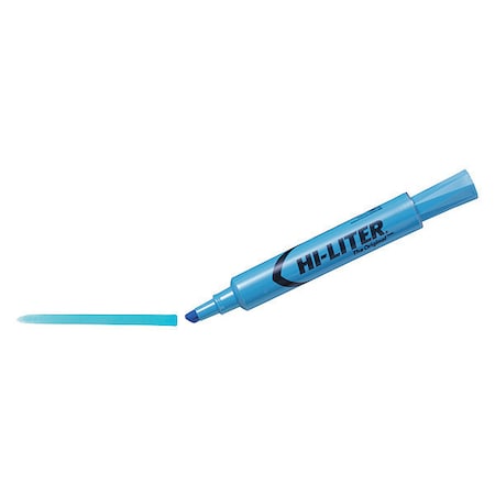 Desk-Style Highlighter, Light Blue, Smear Safe Nontoxic MPN:7170907746