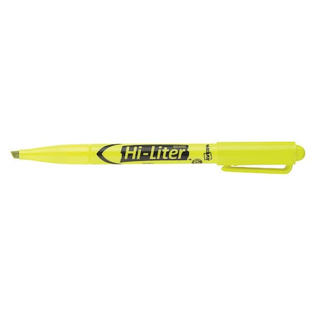 fluorescent Yellow Pen-Style Highlighter, 12/PK MPN:7170923591
