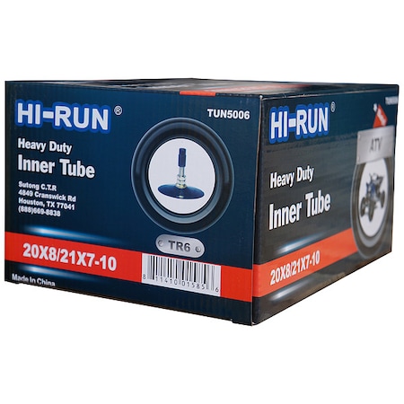 ATV Inner Tube, 20X8/21X7-10 MPN:TUN5006