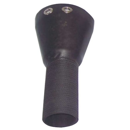 Bell Adapter, 3 In ID, 4 In OD, Rubber MPN:0651-0000-0101