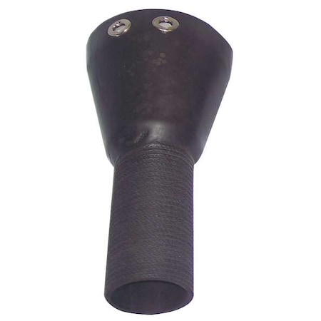 Bell Adapter, 2.5 In ID, 3.5 In OD, Rubber MPN:0651-0000-0103
