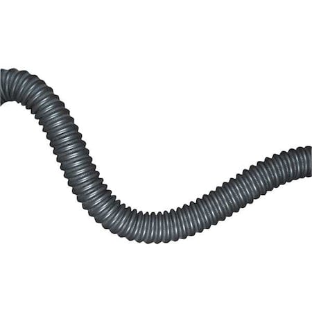 Exhaust Hose, 4 In. ID, 11 ft. L, Rubber MPN:0650-0400-0001