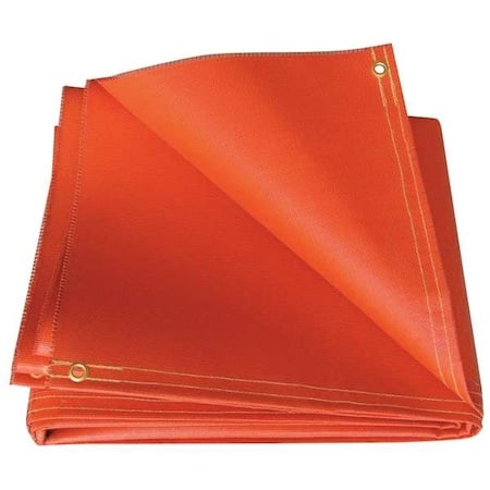 Welding Blanket, Fiberglass, 6 ft. W., 6 ft. H., 32 oz/sq yd, 1, 750 Degrees F Withstand Temp., Red MPN:R51-6X6-32-B