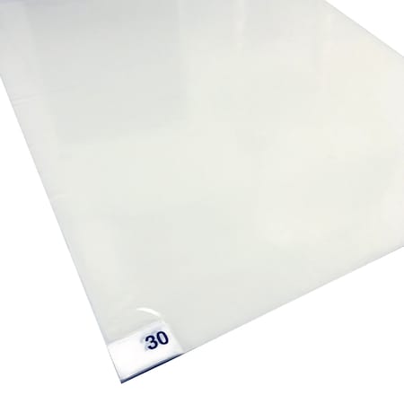 Tackified Mat, 22 in W x 30 in L, Clear, 8 PK MPN:TT-2230-38CL