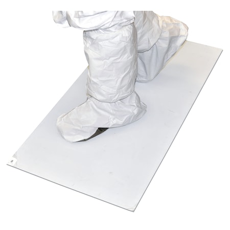 Tackified Mat, 36 in W x 60 in L, White, 4 PK MPN:TT-3660-34W