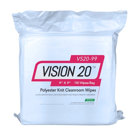 Vision 20, Heavy Wt, Poly Knit Cle, PK10 MPN:VS20-99