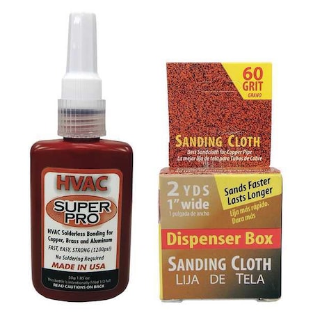 HVAC Solderless Bonding Kit, 1.85 oz. MPN:HS32098