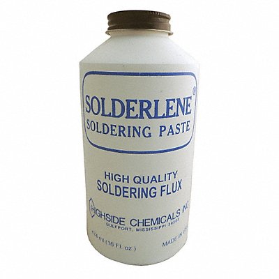 HIGHSIDE 16oz Brush Cap Jar Solder Paste MPN:HS30016
