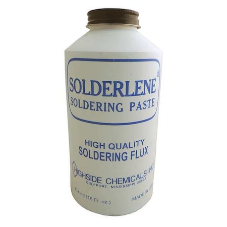 Non-Acid Soldering Flux, 16 oz. MPN:HS30016