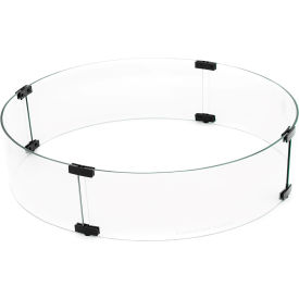 Hiland Round Glass Wind Screen Clear AWS-RND22