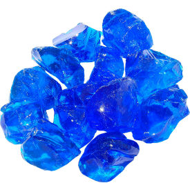 Hiland Landscape Recycled Glass 50 to 100mm Dia. Turquoise LR50-GLASS-TRQ
