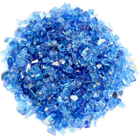 Hiland Reflective Fire Glass 20 lb. Cobalt Blue RFGLASS-2-CBLT