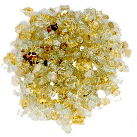 Hiland Reflective Fire Glass 10 lb. Gold RFGLASS-GOLD