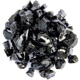 Hiland Recycled Fire Glass 20 lb. Black RGLASS-2-BLK