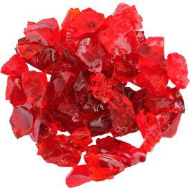 Hiland Recycled Fire Glass 20 lb. Red RGLASS-2-RED