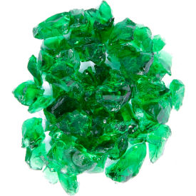 Hiland Recycled Fire Glass 10 lb. Green RGLASS-GRN