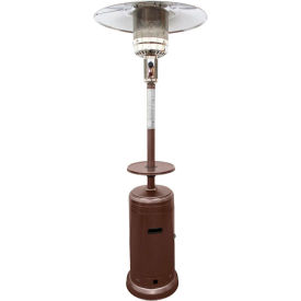 Hiland Outdoor Patio Heater 48000 BTU Propane Hammered Bronze HLDS01-CG