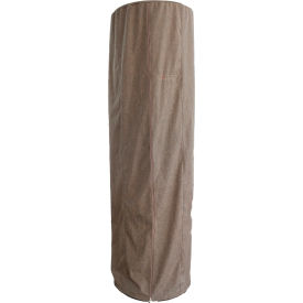 Hiland Round Glass Tube Heater Commercial Cover Tan CHC-RGT-T