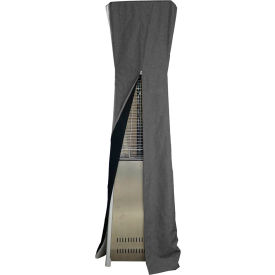 Hiland Triangle Glass Tube Patio Heater Commercial Cover Gray CHC-TGT-G