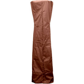 Hiland Triangle Glass Tube Patio Heater Cover Mocha HVD-TGTCV-M