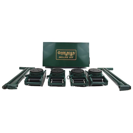 Equipment Roller Kit, Swivel, 48, 000 lb. Cap MPN:KNRS-24-SLP