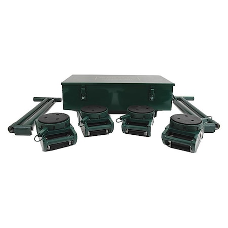 Equipment Roller Kit, Swivel, 16, 000 lb. Cap MPN:KNRS-8-SLP