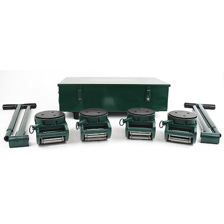 Equipment Roller Kit, Swivel, 30, 000 lb. Cap MPN:KRS-15-SLP