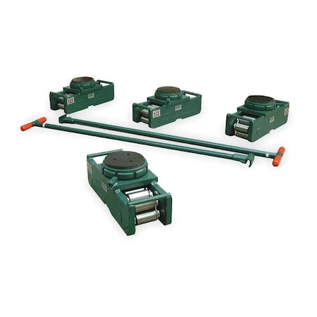 Equipment Roller Kit, Swivel, 400, 000 lb. Cap MPN:RS-200-SLP