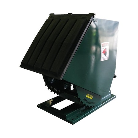 Refuse Hopper, 1 yd., 4000 lb., Green MPN:HH16RR