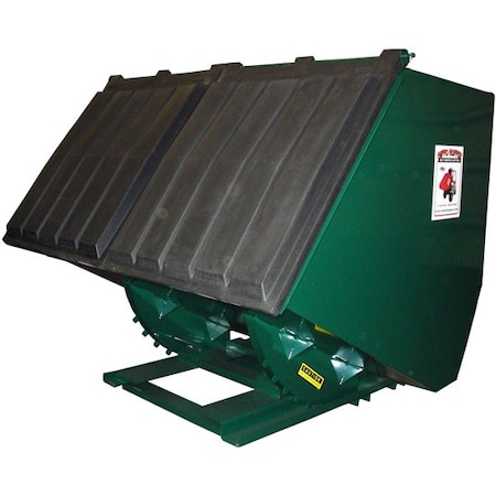 Refuse Hopper, 2 yd., 4000 lb., Green MPN:HH32RR