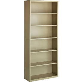 Hirsh 6 Shelf Bookcase 34-1/2