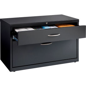 Hirsh Industries® Low Credenza with Box and File Drawers - 36
